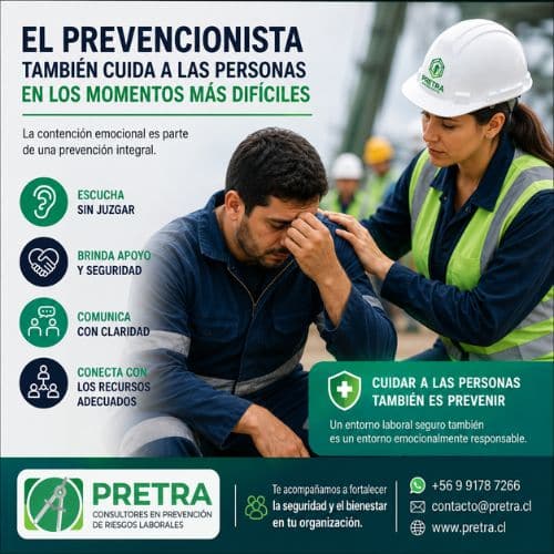 El rol del Prevencionista en la contención emocional tras un accidente grave
